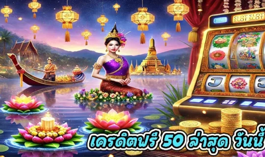 เครดิตฟรี 50 ล่าสุด วันนี้